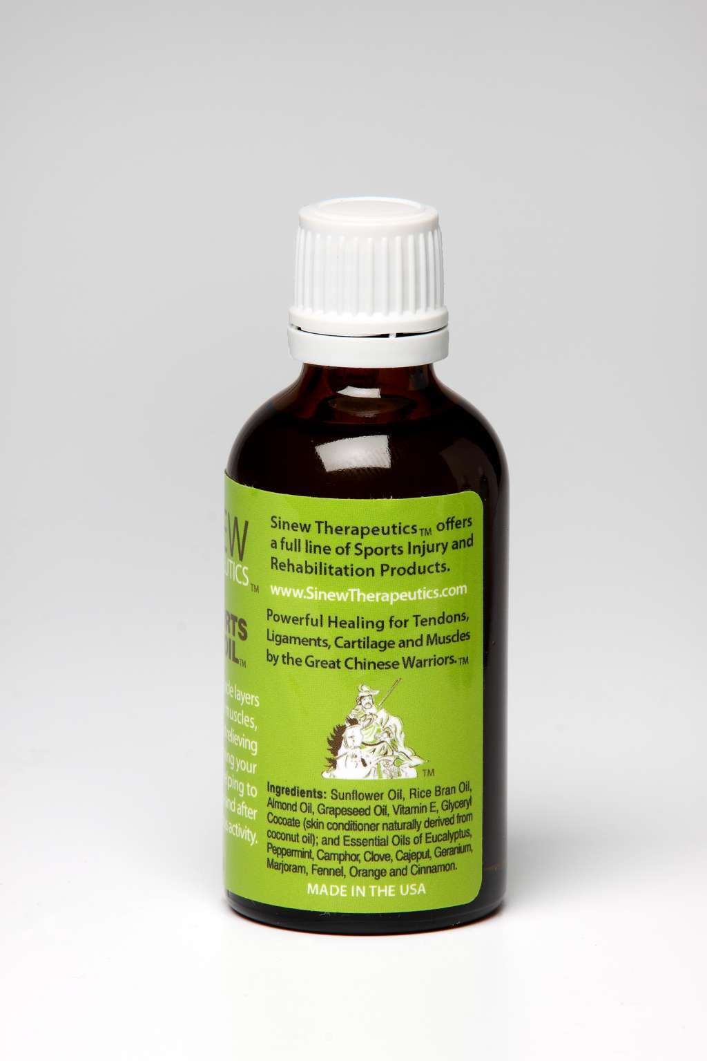 Sinew Sports Massage Oil Sinew Therapeutics